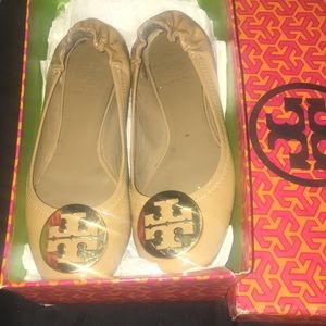 TORY BURCH NUDE FLATS LOW PRICE EVERYTHING MUST GO